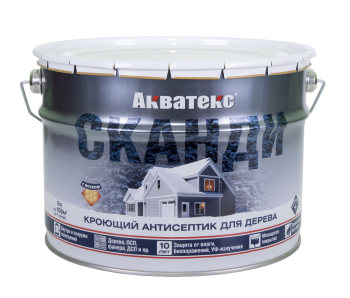 Антисептик Акватекс Сканди декоративный айсберг 9 л